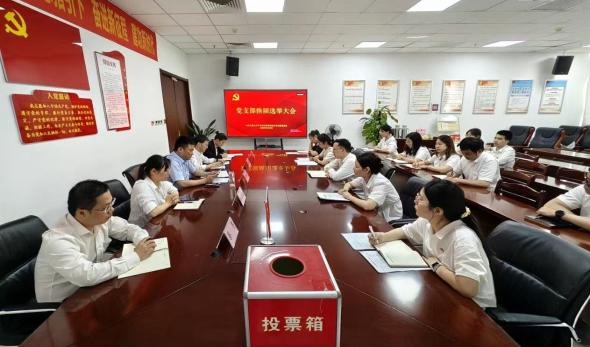 兴马公司召开党支部换届选举大会